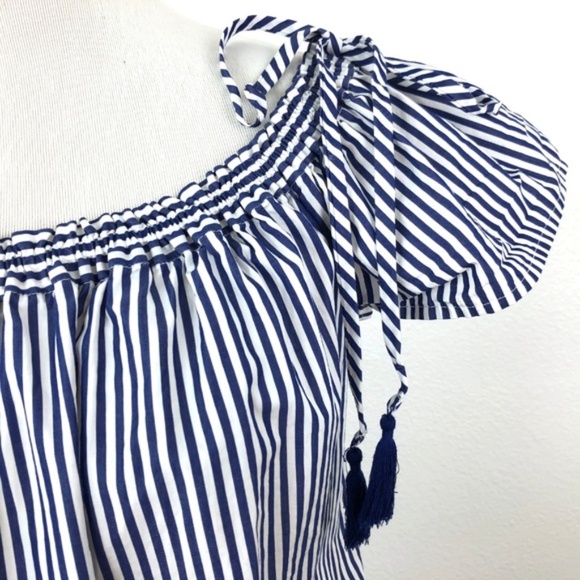 Pinstripe Elle Sasson Shift Dress 36/4 - Picture 11 of 11